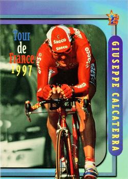 1997 Eurostar Tour de France #15 Giuseppe Calcaterra Front